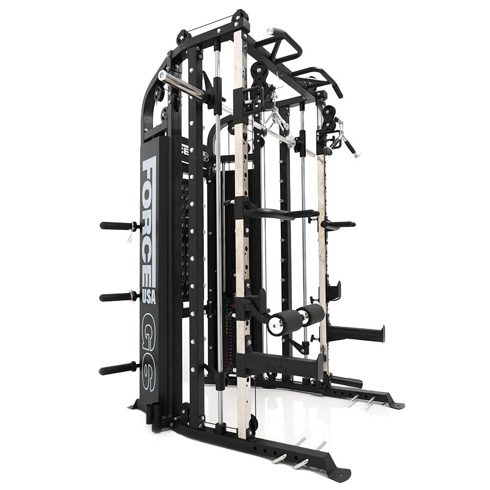 Force USA G6 All-In-One Trainer - Rack, Smith Machine, Multifunktion + Doppelter Verstellbarer Flaschenzug