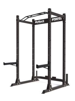 Force USA MyRack V4 + Chin Up + Safety Spotter + J Hooks